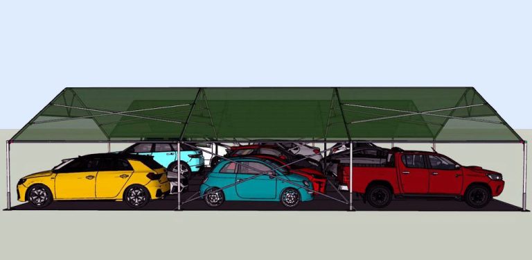 rete antigrandine auto
