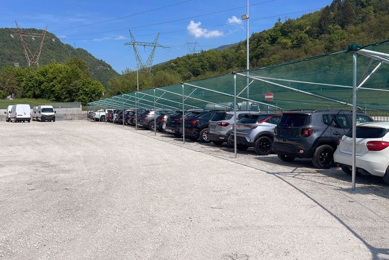 copertura antigrandine semplice
